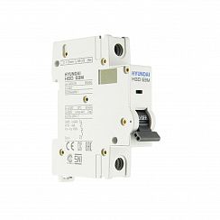 Автоматический выключатель HGD63-M 1PMBS0000C B 1P 6А 6kA (STANDARD)