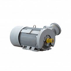 Электродвигатель 2АИМУР 280 М4 У2,5 660/1140В, класс изоляции Н, PBExdI Mb, РТС (статор), стальной фланец, подшипники SKF, d1=90 мм, 160/1500 IM9701